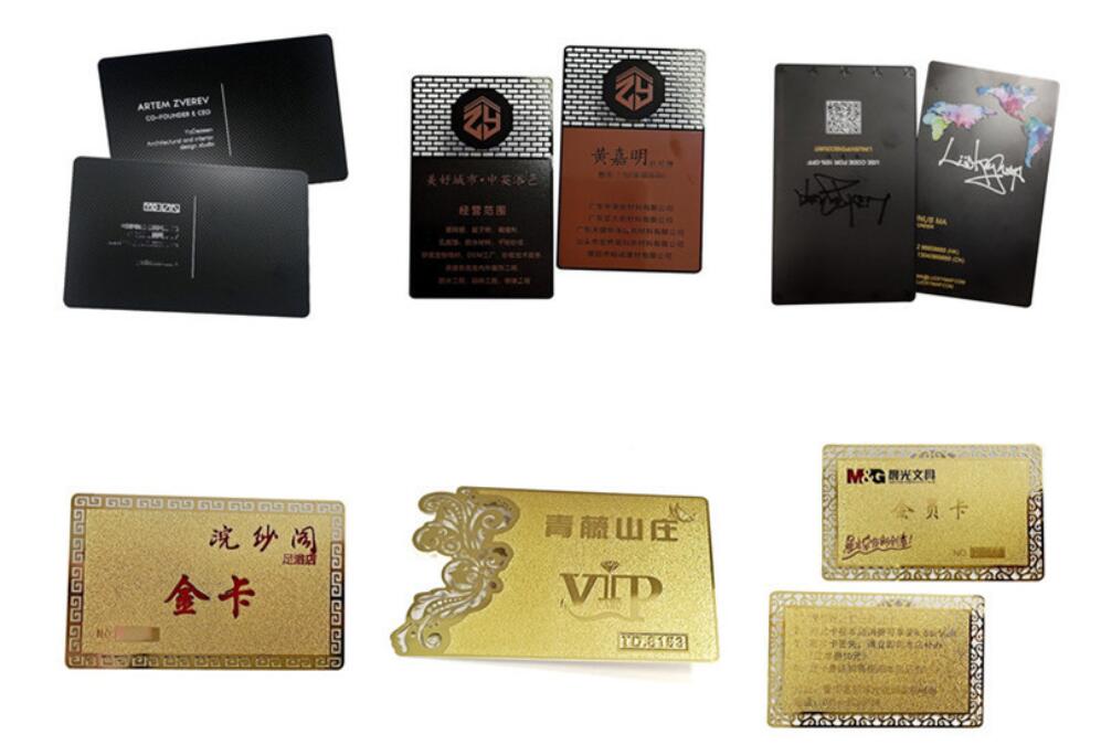 best metal business cards with qr code